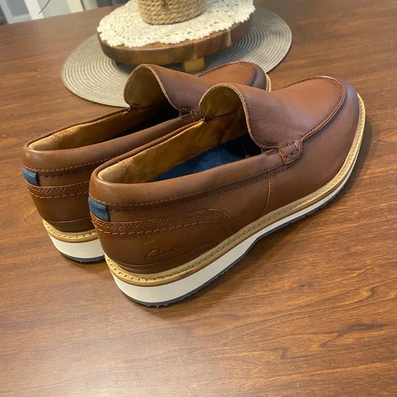 Clarks Men's Monahan Step Leather size 11
